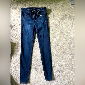 BOTH American eagle and Abercrombie and fitch skinny jeans size 4